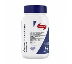 Ômega 3 EPA DHA Omegafor 120 capsulas  - Vitafor 